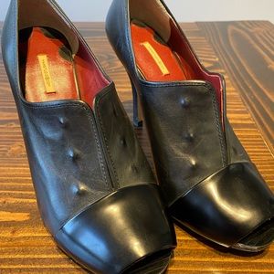 Max Studio MaryJane Peep Toe Heel